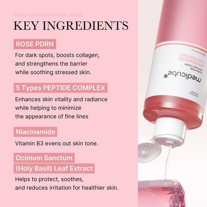 [Medicube] Affordable Glass Glow Skincare Set | Includes 8 TOP-SELLING Products for Gentle Skin Renewal