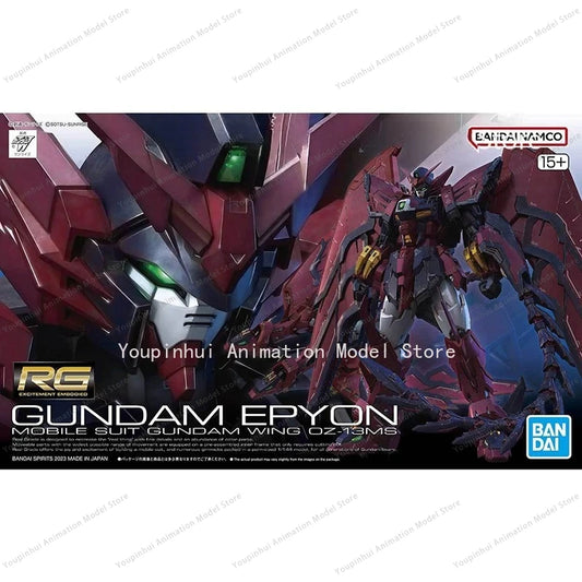 RG 1/144 Gundam Epyon Action Figure Anime Mobile Suit Gundam Wing OZ-13MS Assembly Model Toys Gift for Kids
