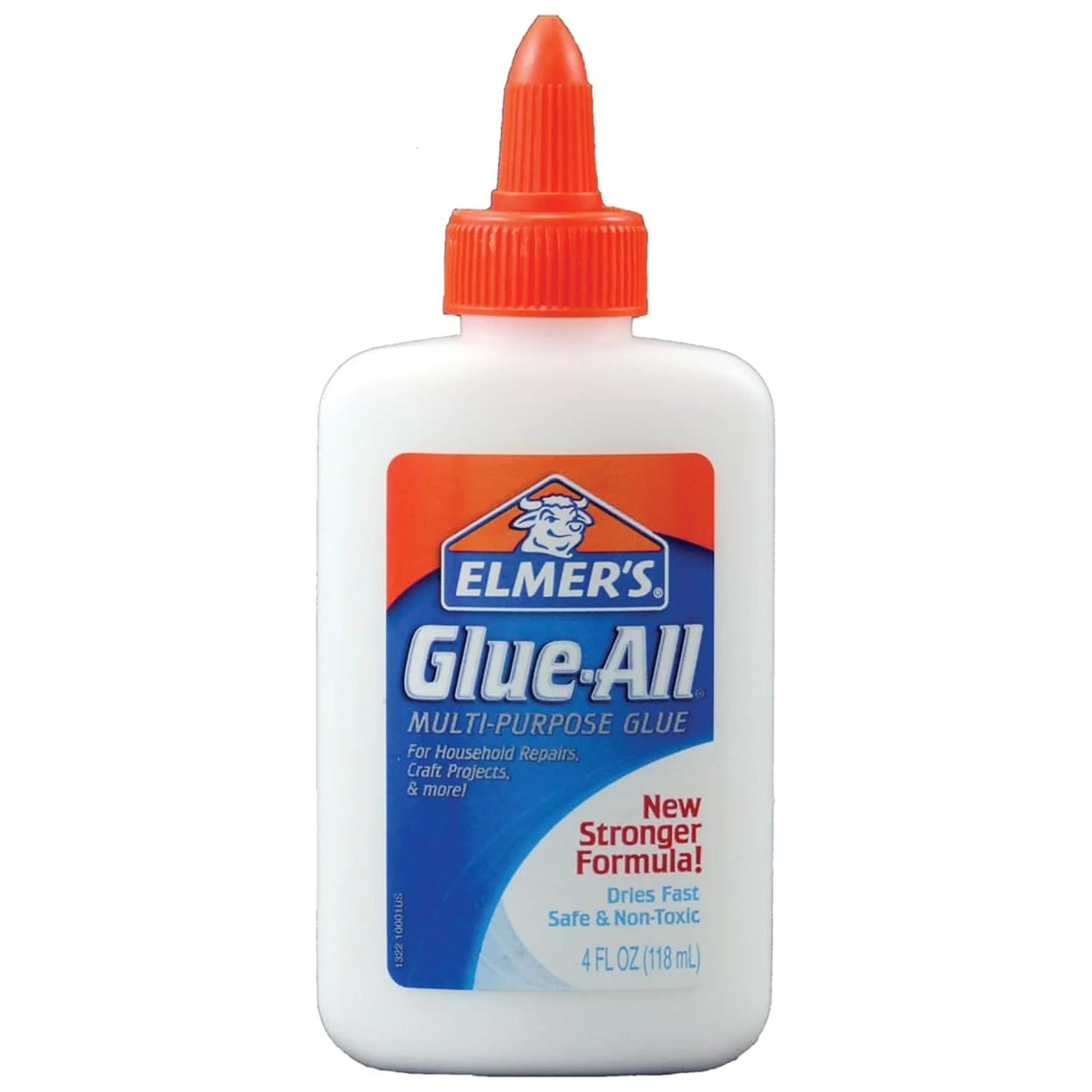 (4 Pack)  Glue-All Multi-Purpose Liquid Glue, Extra Strong, 4 Ounces, Great for Making Slime, 1 Count