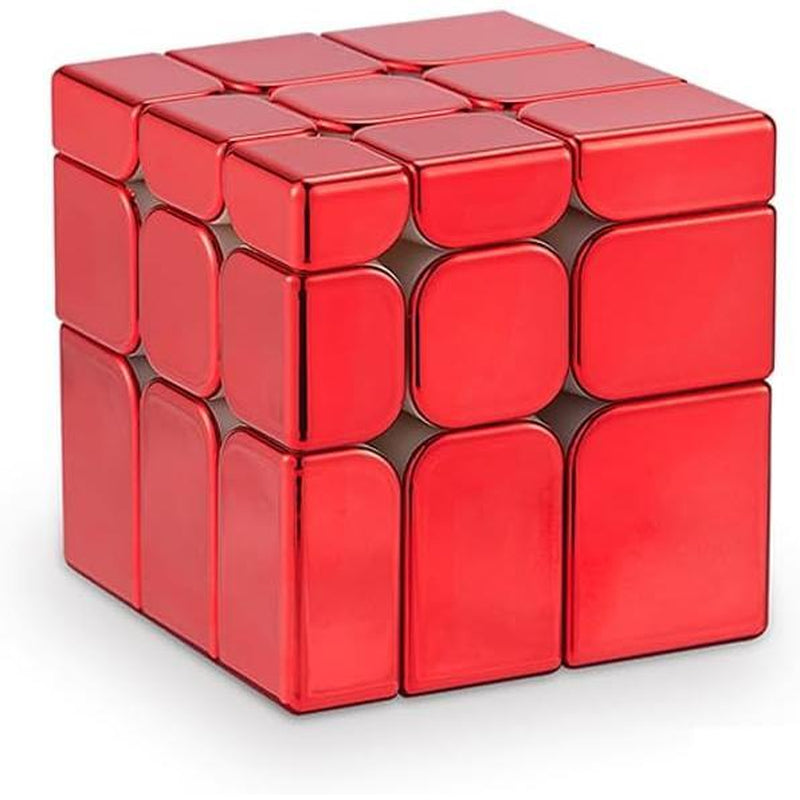 Cyclone Boys 3X3 Speed Cube Magnetic Reflective Mirror,Stickerless Magic Cube Puzzle Toys
